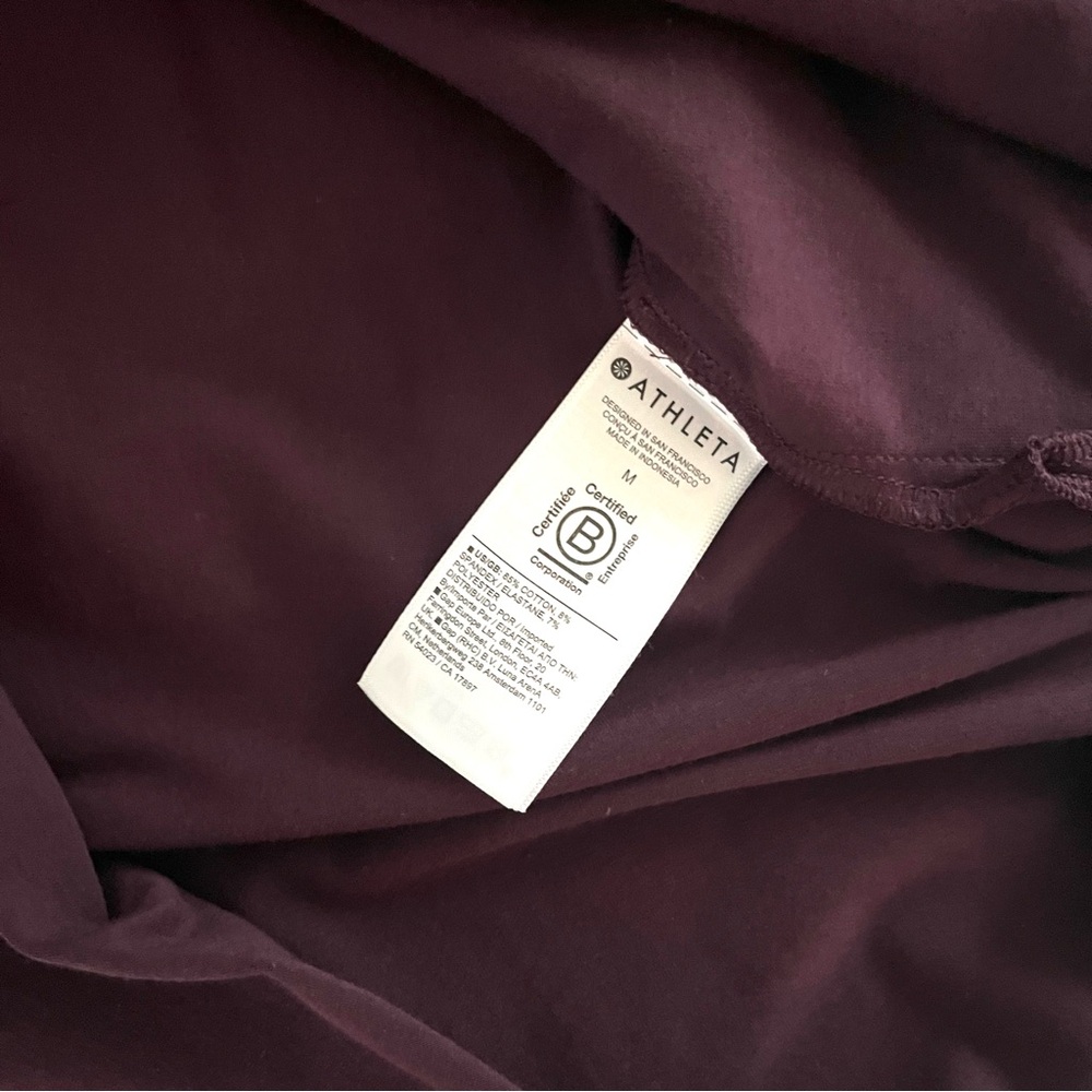 Athleta Outbound V-Neck LS Top M - Picture 8 of 9